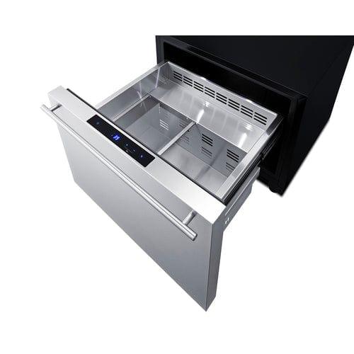 Summit Refrigerators Summit 24" Wide Built-In Outdoor Drawer Refrigerator SDR241OS