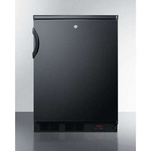 Summit All-Refrigerator Summit 24&quot; Wide Built-In Pub Cellar FF7LBLKBIPUB