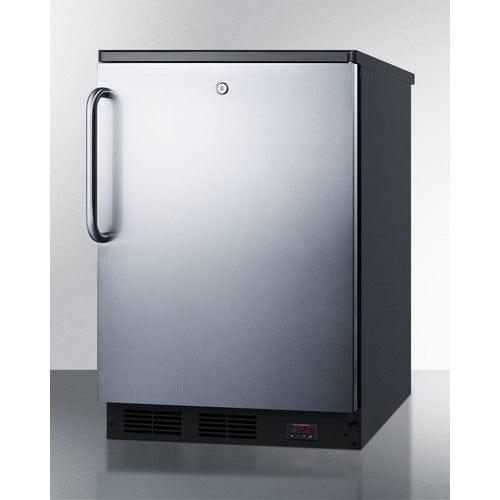 Summit All-Refrigerator Summit 24" Wide Built-In Pub Cellar FF7LBLKBIPUBSSTB