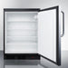 Summit All-Refrigerator Summit 24" Wide Built-In Pub Cellar FF7LBLKBIPUBSSTB