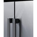 Summit Refrigerators Summit 24" Wide Built-In Refrigerator-Freezer FFRF24SSCSS
