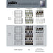 Summit Wine Cellar Summit 24" Wide Built-In Wine Cellar, ADA Compliant ALWC532