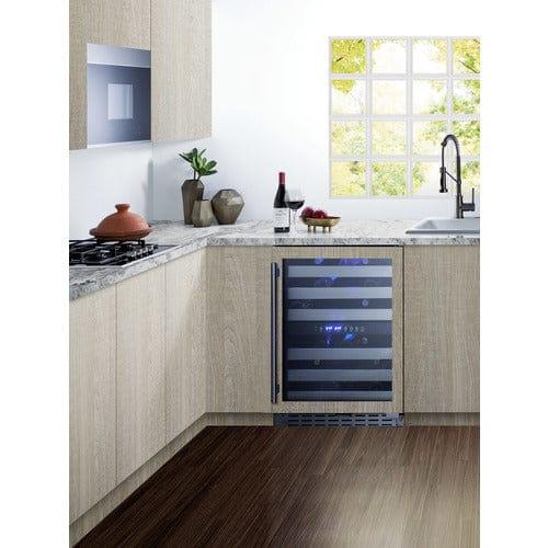 Summit Wine Cellar Summit 24" Wide Built-In Wine Cellar, ADA Compliant ALWC532PNR
