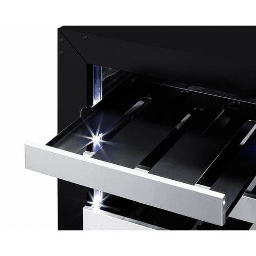 Summit Wine Cellar Summit 24" Wide Built-In Wine Cellar, ADA Compliant ASDW1522