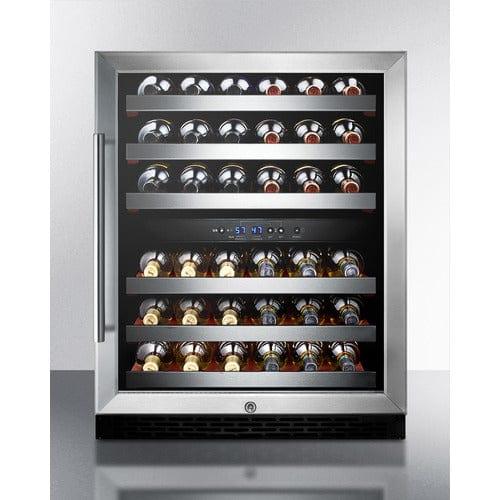 Summit Wine Cellar Summit 24&quot; Wide Built-In Wine Cellar, ADA Compliant SWC530BLBISTADA