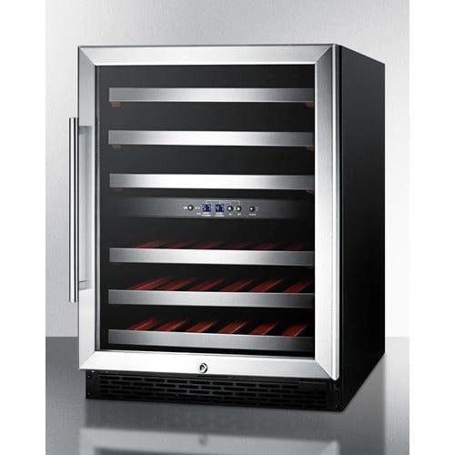 Summit Wine Cellar Summit 24" Wide Built-In Wine Cellar, ADA Compliant SWC530BLBISTADA