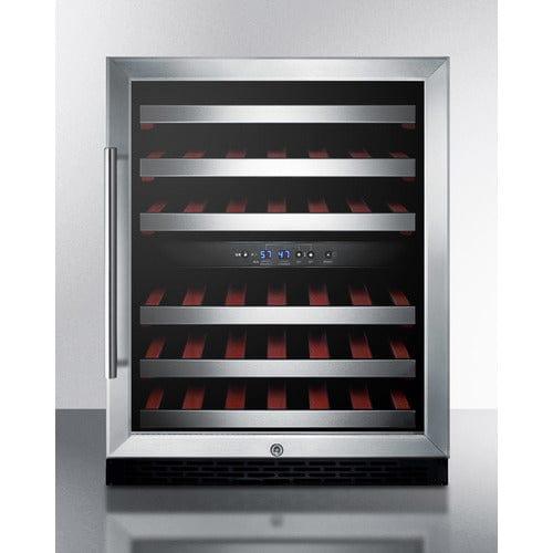 Summit Wine Cellar Summit 24" Wide Built-In Wine Cellar, ADA Compliant SWC530BLBISTADA