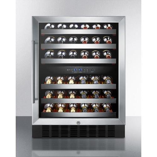 Summit Wine Cellar Summit 24&quot; Wide Built-In Wine Cellar, ADA Compliant SWC530BLBISTCSSADA