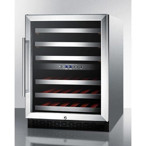 Summit Wine Cellar Summit 24&quot; Wide Built-In Wine Cellar, ADA Compliant SWC530BLBISTCSSADA