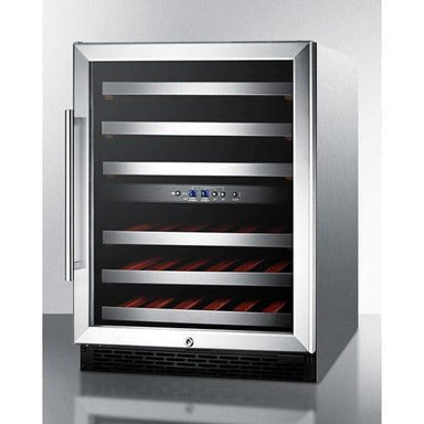 Summit Wine Cellar Summit 24" Wide Built-In Wine Cellar, ADA Compliant SWC530BLBISTCSSADA
