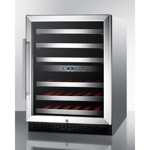Summit Wine Cellar Summit 24" Wide Built-In Wine Cellar, ADA Compliant SWC530BLBISTCSSADA