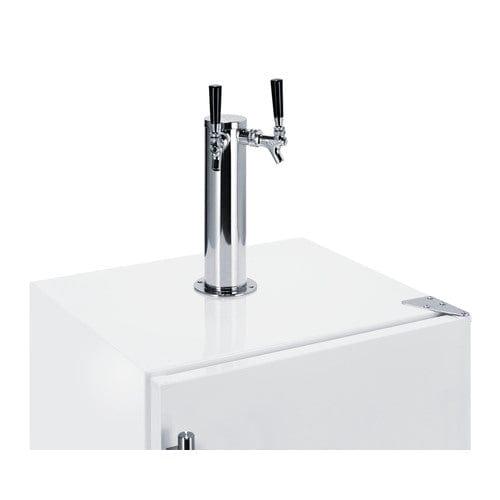 Summit Kegerator Summit 24" Wide Built-In Wine Kegerator, ADA Compliant SBC58WHBIADAWKDTWIN
