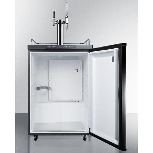 Summit Kegerator Summit 24" Wide Coffee Kegerator SBC635MCMTWIN