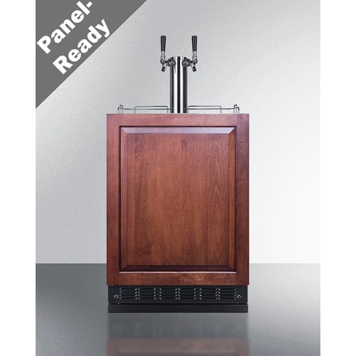 Summit Kegerator Summit 24&quot; Wide Cold Brew Coffee Kegerator (Panel Not Included) SBC7BRSIFCF2LHD