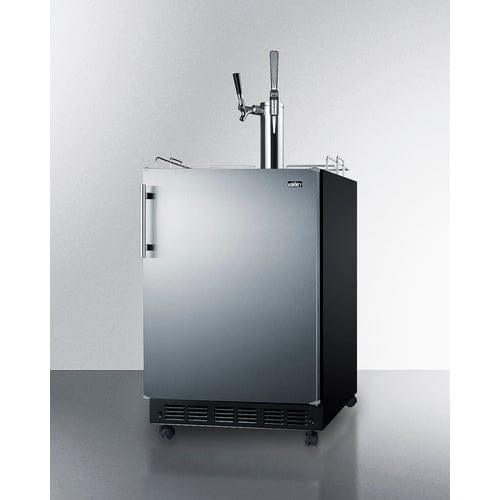 Summit Kegerator Summit 24" Wide Cold Brew/Nitro Coffee Kegerator SBC7BRSCM2