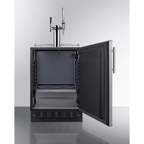 Summit Kegerator Summit 24" Wide Cold Brew/Nitro Coffee Kegerator SBC7BRSCM2