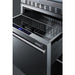 Summit Wine Cellar Summit  24" Wide Combination Dual-Zone Wine Cellar and 2-Drawer Refrigerator-Freezer SWCDRF24