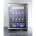 Summit All-Refrigerator Summit 24" Wide Commercial Display Freezer SCF475