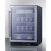 Summit All-Refrigerator Summit 24" Wide Commercial Display Freezer SCF475