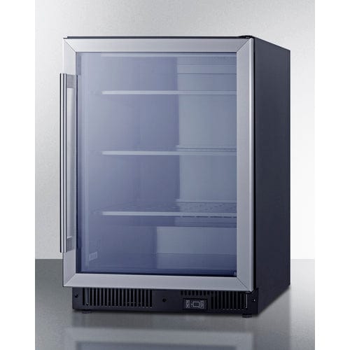 Summit All-Refrigerator Summit 24" Wide Commercial Display Freezer SCF475