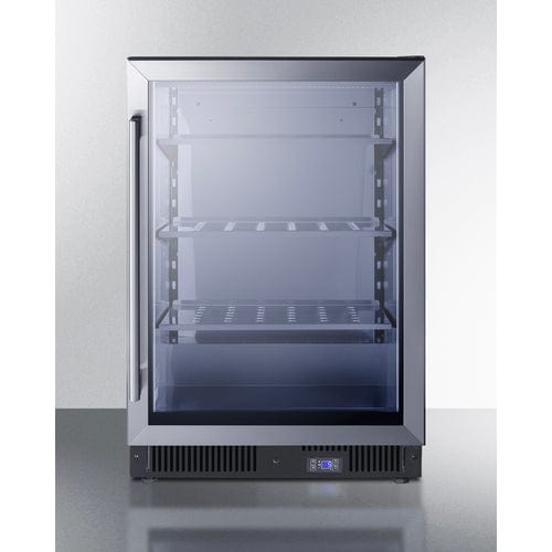 Summit All-Refrigerator Summit 24" Wide Commercial Display Freezer SCF475