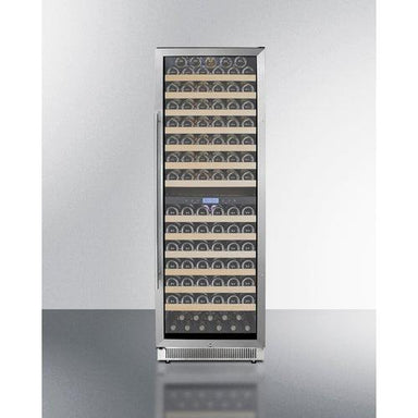 Summit Wine Cellar Summit 24" Wide Dual Zone Wine Cellar SWC1966BCSS