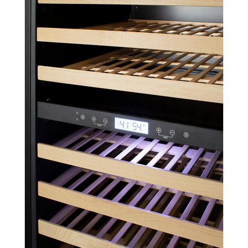 Summit Wine Cellar Summit 24" Wide Dual Zone Wine Cellar SWC1966BCSS