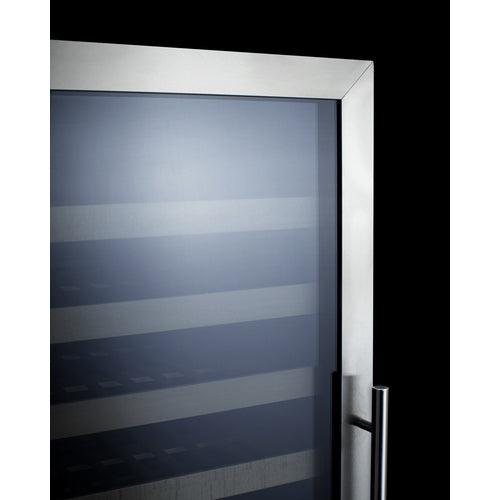 Summit Wine Cellar Summit 24" Wide Dual Zone Wine Cellar SWC1966BCSSLHD