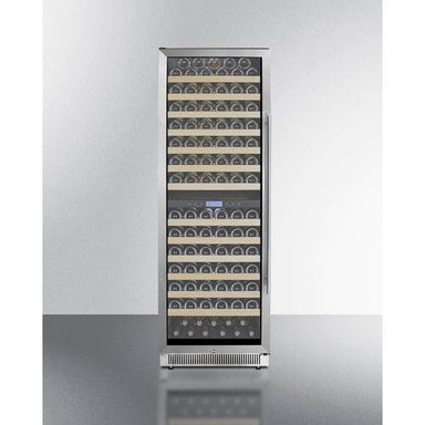 Summit Wine Cellar Summit 24" Wide Dual Zone Wine Cellar SWC1966BLHD