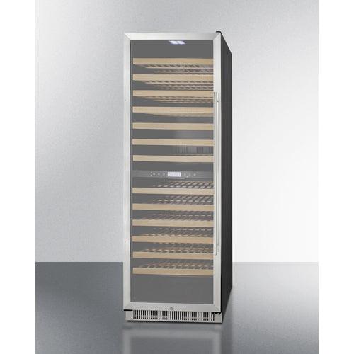 Summit Wine Cellar Summit 24" Wide Dual Zone Wine Cellar SWC1966BLHD
