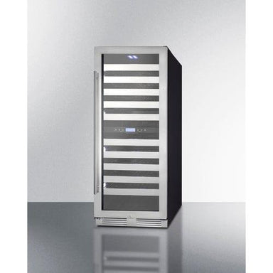 Summit Wine Cellar Summit 24" Wide Dual-Zone Wine Cellar SWCP2116
