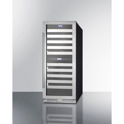 Summit Wine Cellar Summit 24" Wide Dual-Zone Wine Cellar SWCP2116