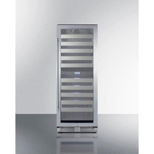 Summit Wine Cellar Summit 24" Wide Dual-Zone Wine Cellar SWCP2116