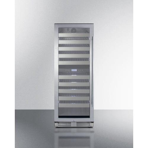 Summit Wine Cellar Summit 24" Wide Dual-Zone Wine Cellar SWCP2116LHD