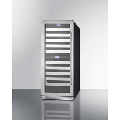 Summit Wine Cellar Summit 24" Wide Dual-Zone Wine Cellar SWCP2116LHD