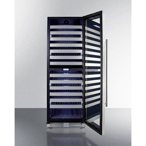 Summit Wine Cellar Summit 24" Wide Dual-Zone Wine Cellar SWCP2163CSS