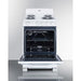 Summit Electric Coil Ranges Summit 24" Wide Electric Coil Range RE2411W