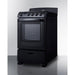 Summit Electric Coil Ranges Summit 24" Wide Electric Coil Range RE2413B