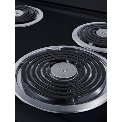 Summit Electric Coil Ranges Summit 24&quot; Wide Electric Coil Range RE2413B