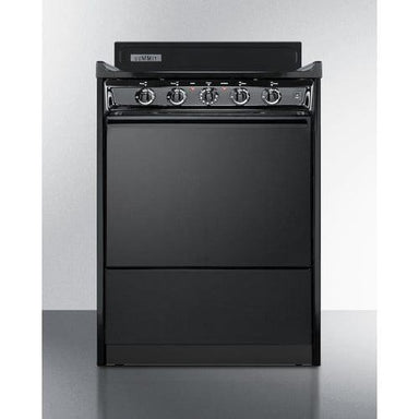 Summit Summit 24" Wide Electric Coil Range TEM610C