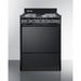 Summit Summit 24" Wide Electric Coil Range TEM610C