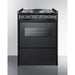 Summit Electric Coil Ranges Summit 24" Wide Electric Coil Range TEM610CRW