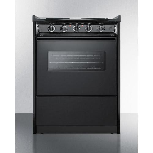 Summit Electric Coil Ranges Summit 24" Wide Electric Coil Range TEM610CRW