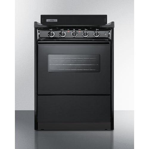 Summit Electric Coil Ranges Summit 24" Wide Electric Coil Range TEM610CW