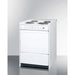 Summit Electric Coil Ranges Summit 24" Wide Electric Coil Top Range WEM610R