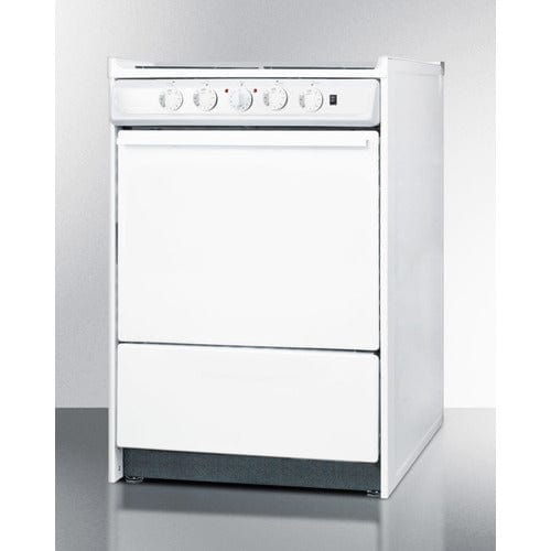 Summit Electric Coil Ranges Summit 24" Wide Electric Coil Top Range WEM610R