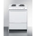 Summit Electric Coil Ranges Summit 24" Wide Electric Coil Top Range WEM610R