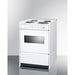 Summit Electric Coil Ranges Summit 24" Wide Electric Coil Top Range WEM610RW