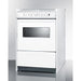 Summit Electric Coil Ranges Summit 24" Wide Electric Coil Top Range WEM610RW
