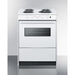 Summit Electric Coil Ranges Summit 24" Wide Electric Coil Top Range WEM610RW